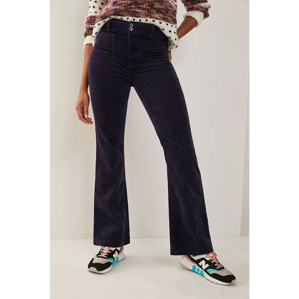 NWT❤️Anthro Pilcro High-Rise Bootcut Corduroy Pants sz30 - Picture 4 of 9